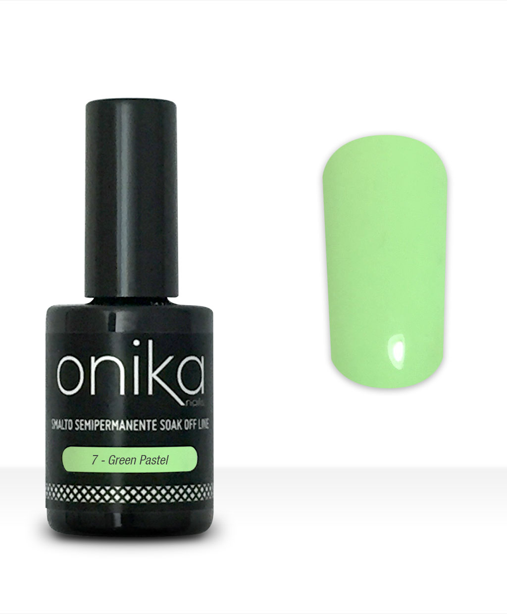 Smalto Semipermanente N.07 - Green Pastel 15 ml