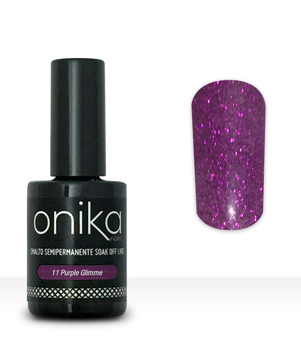 Smalto Semipermanente N.11 - Purple Glimmer 15 ml