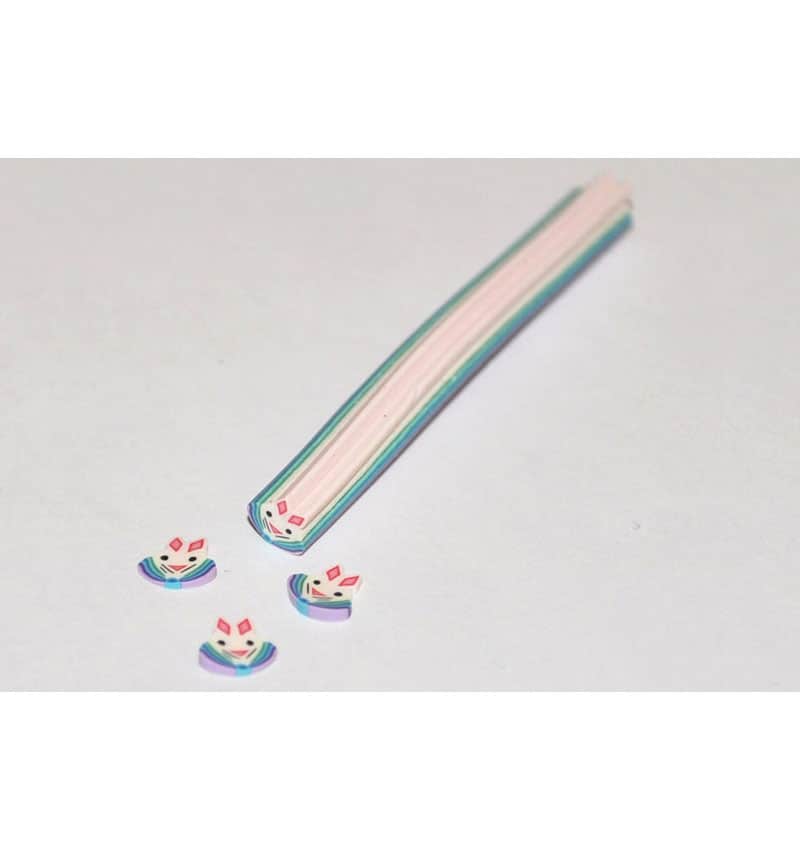 Bastoncino fimo - 25 - Coniglio di Pasqua