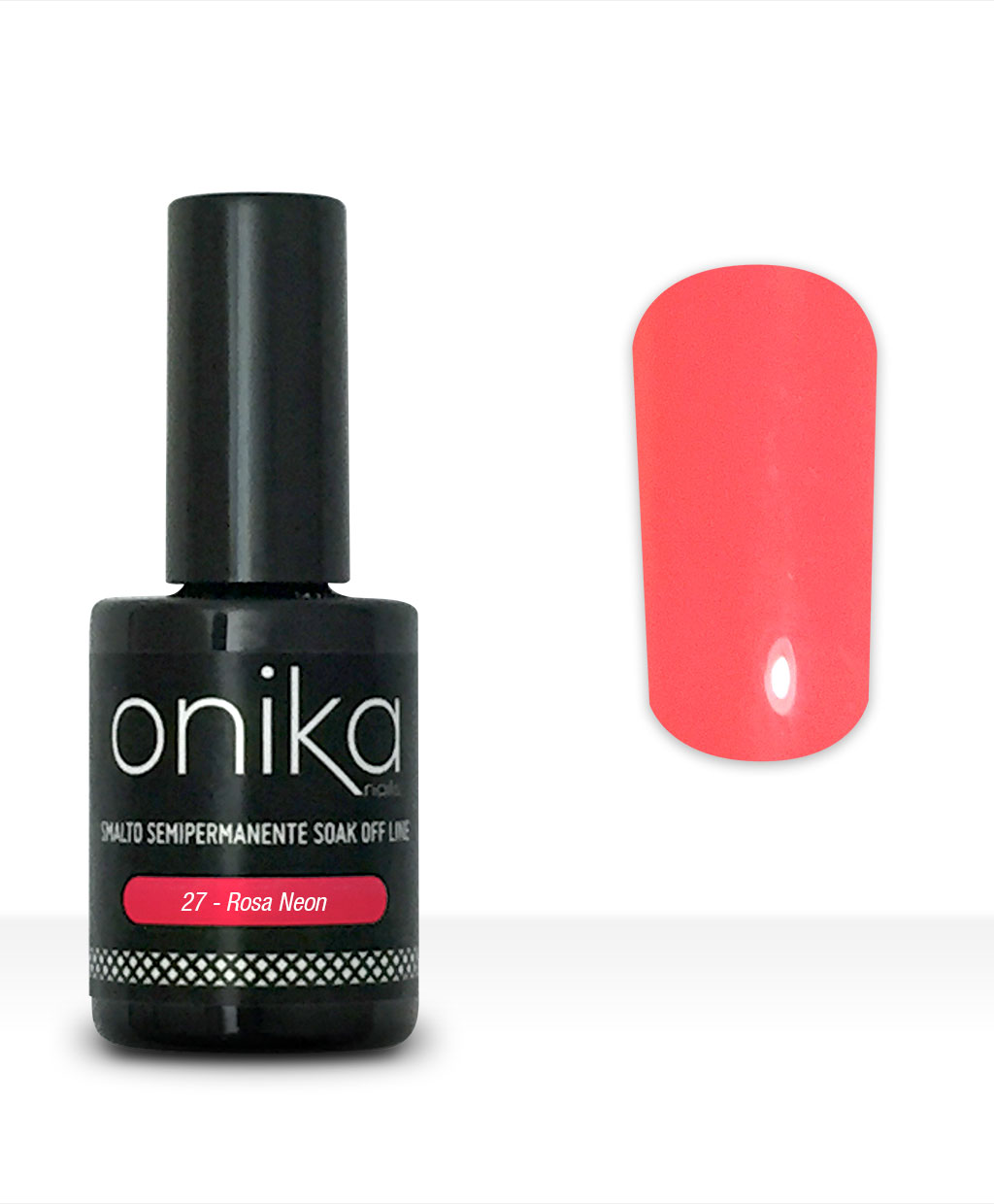 Smalto semipermanente N.27 -  Rosa Neon 15 ml