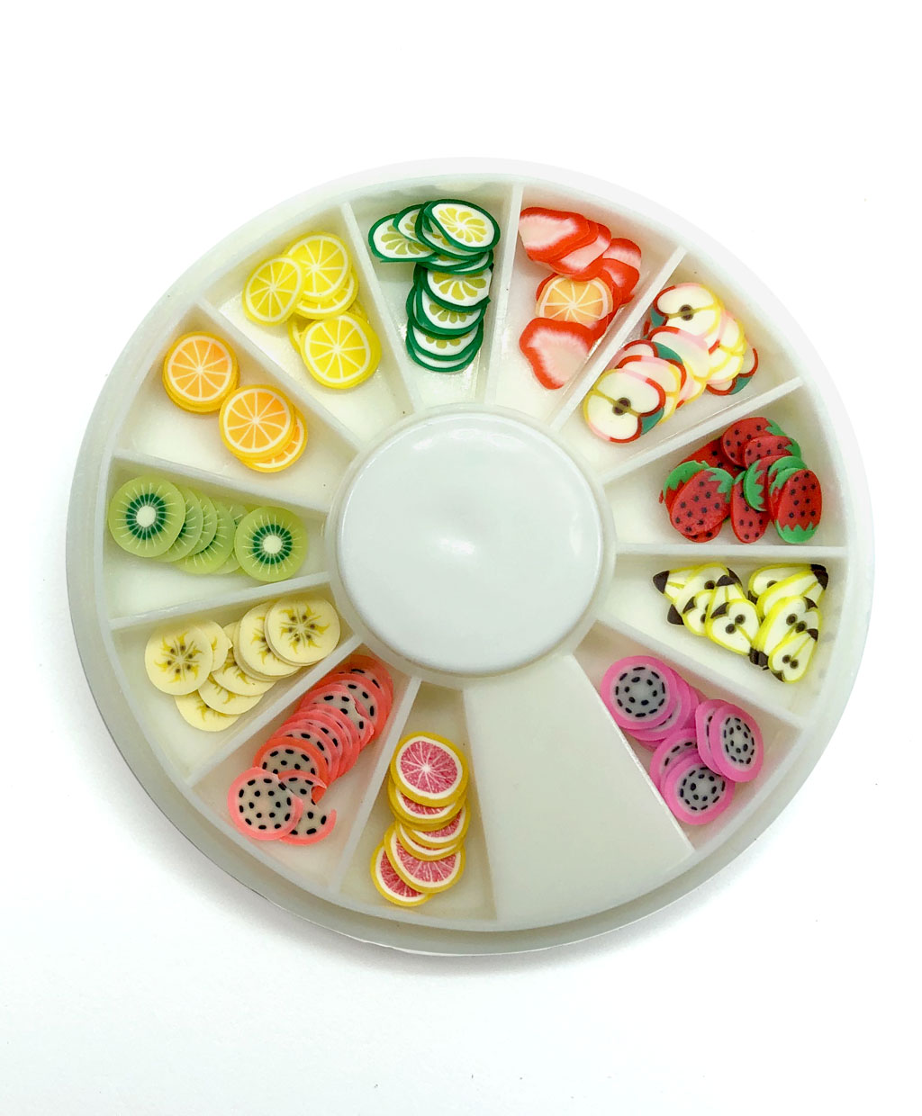 Ruota decorazioni Nail Art - FRUTTA MISTA