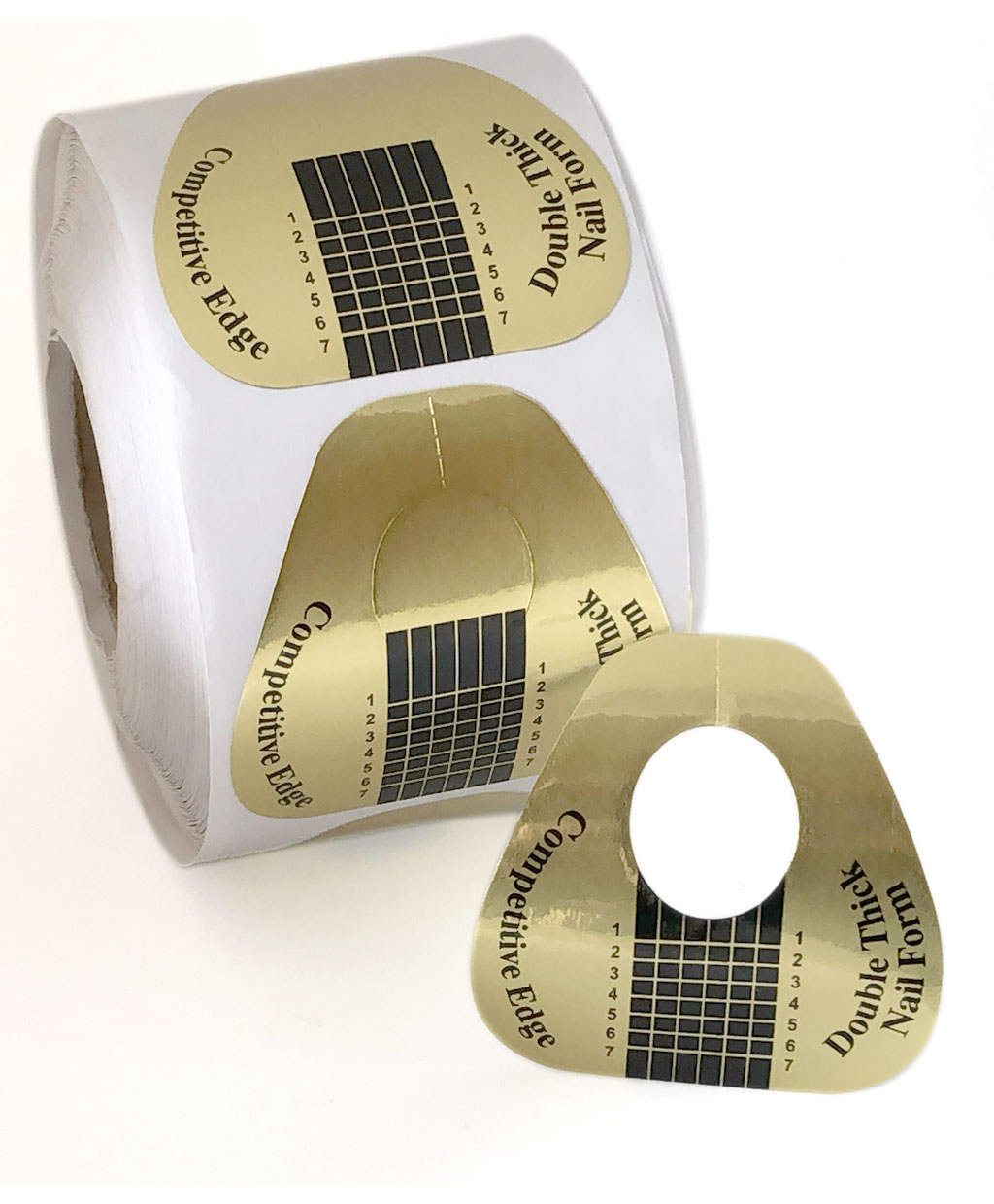 500 Cartine Doppia Adesione - Allungamento unghie