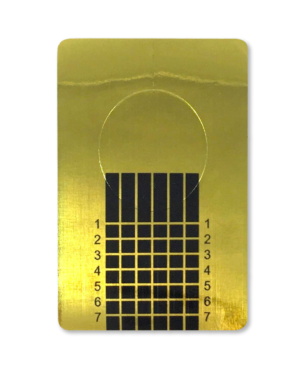 500 Cartine Rettangolari - Allungamento unghie