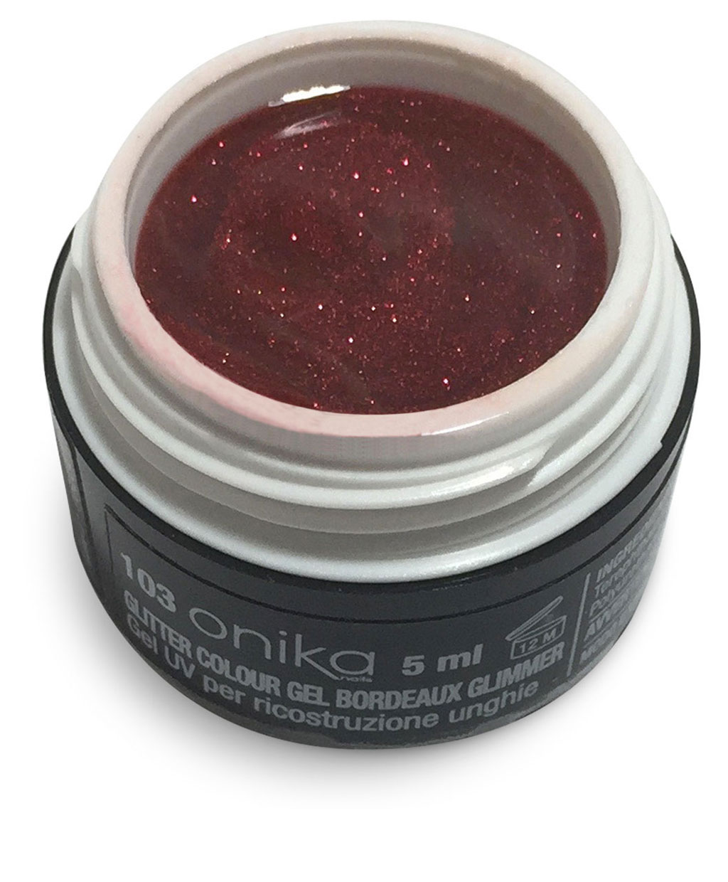 Gel color n°103-0 Bordeaux Glimmer