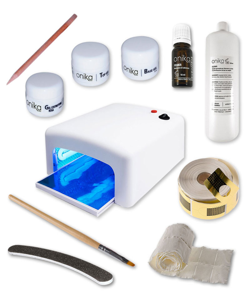 Kit Essential 3 Gel + Lampada 36 watt + Manuale illustrato in PDF