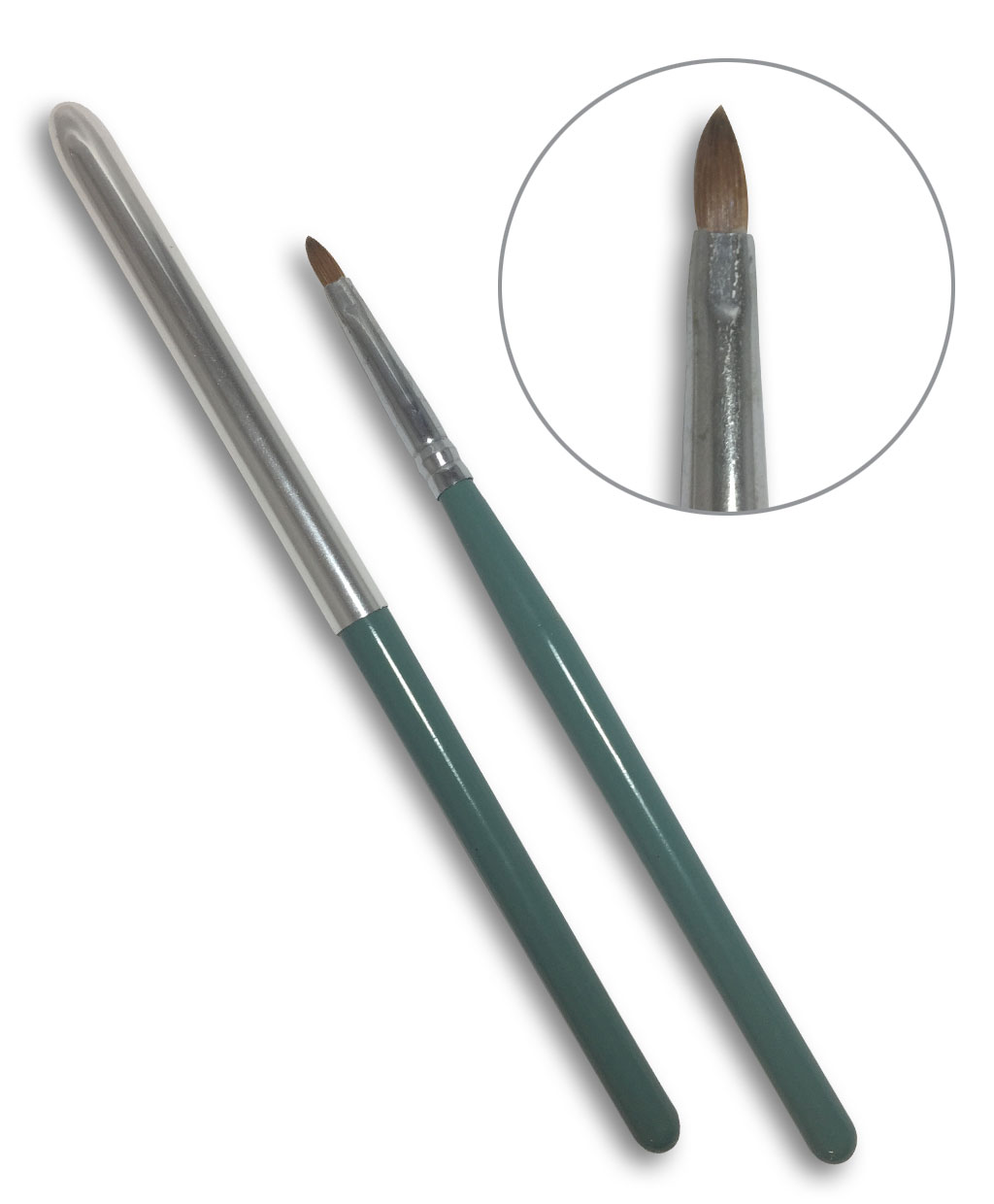 Pennello a Punta N.3B per Gel e Acrilico